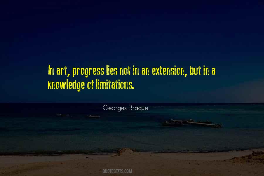 Quotes About Progress In Art #1826251