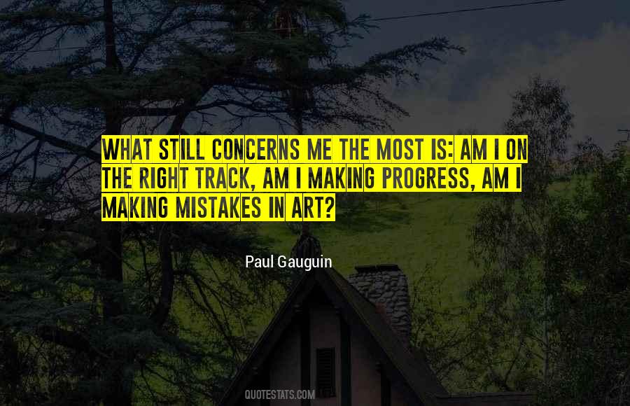 Quotes About Progress In Art #237639