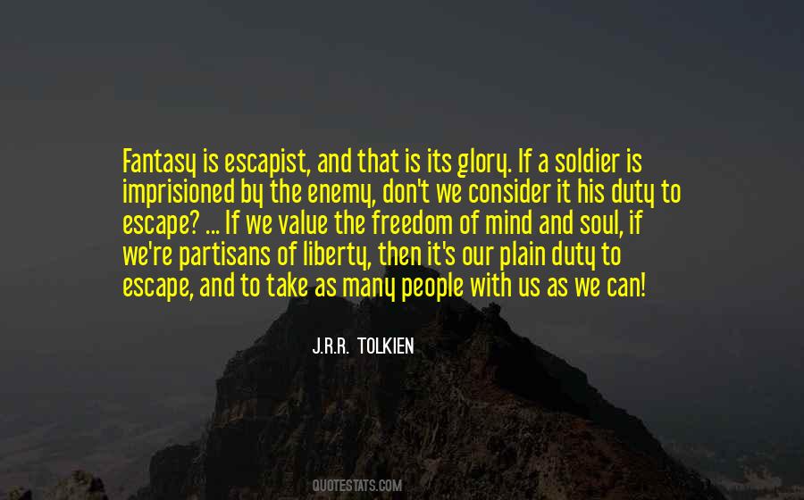 Duty Of A Soldier Quotes #1366829