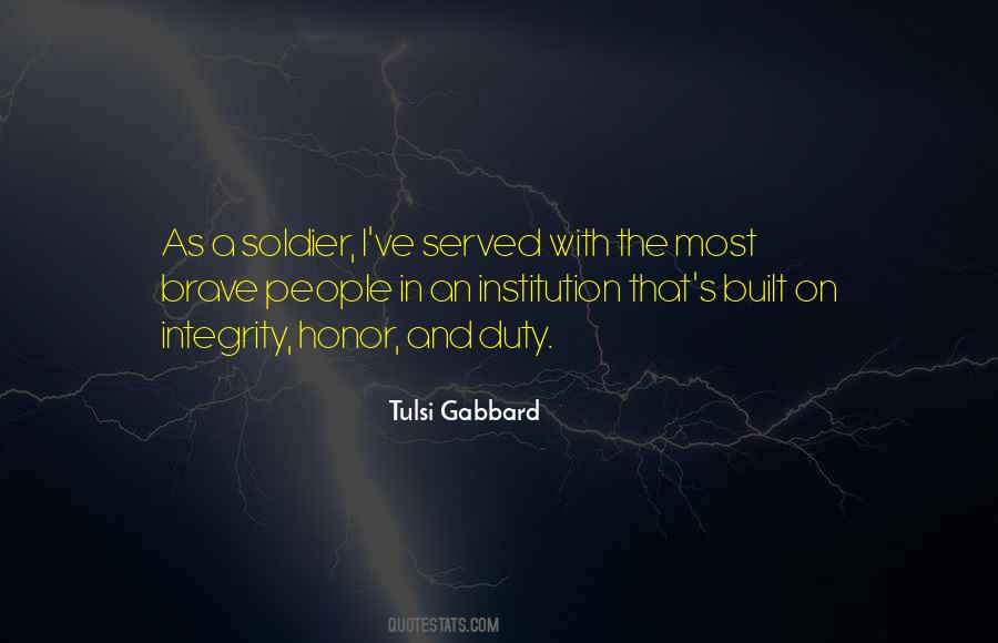 Duty Of A Soldier Quotes #1565973