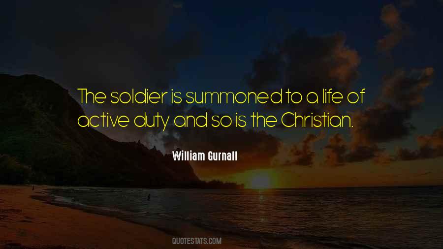 Duty Of A Soldier Quotes #1682267