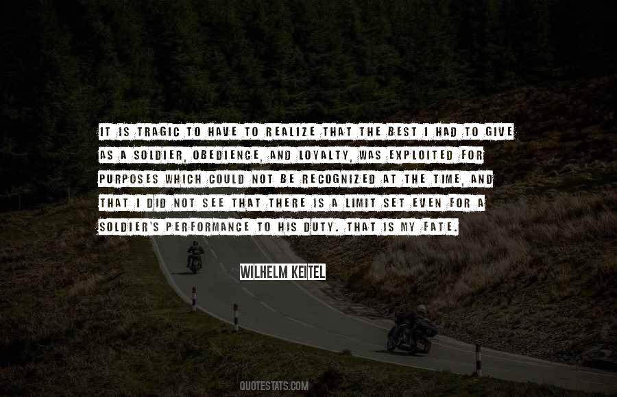 Duty Of A Soldier Quotes #99464