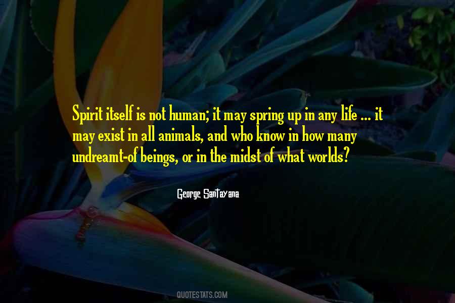 Spirit And Human Quotes #1311457