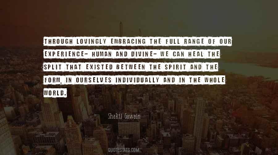 Spirit And Human Quotes #837324