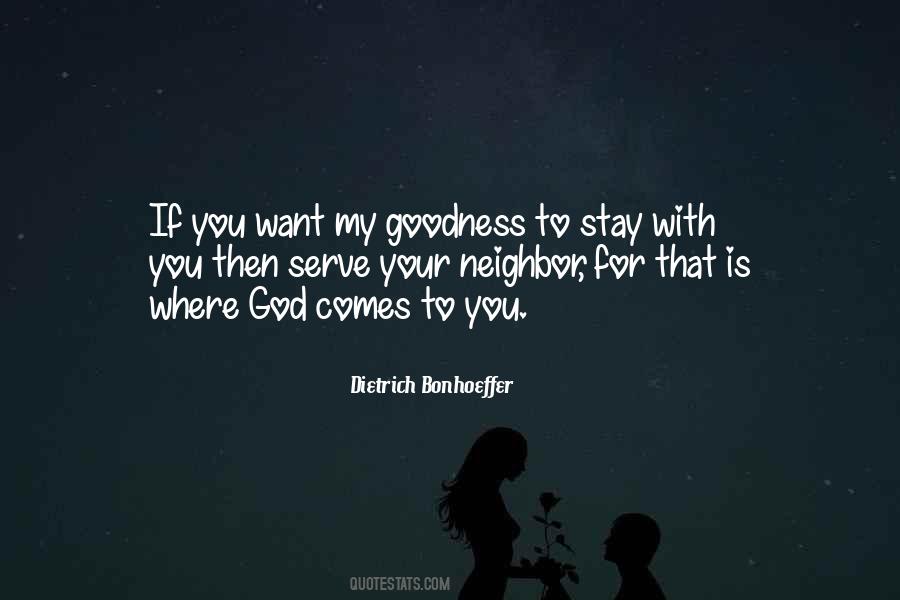 Stay With God Quotes #1164921