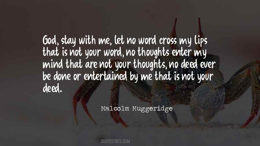 Stay With God Quotes #1758363
