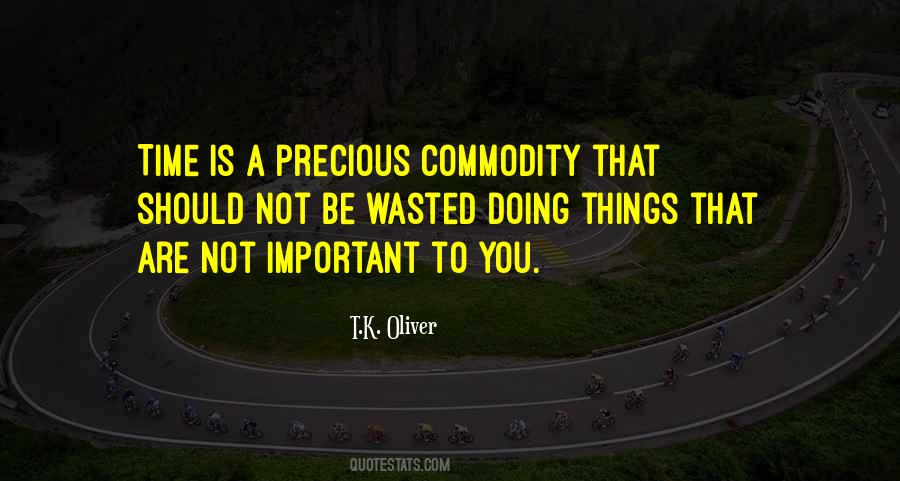 Time Is A Commodity Quotes #784924