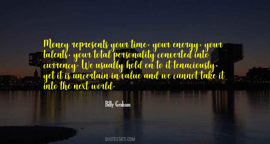 Money Energy Quotes #1166632