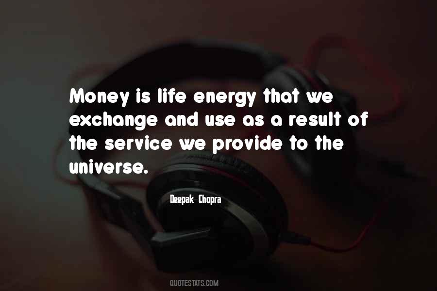Money Energy Quotes #801171