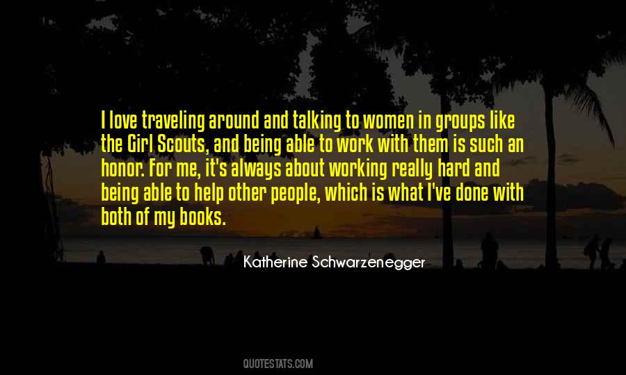 Quotes About Hard Working Girl #1765875