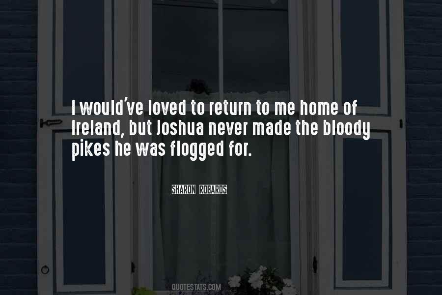 Return To Home Quotes #997230