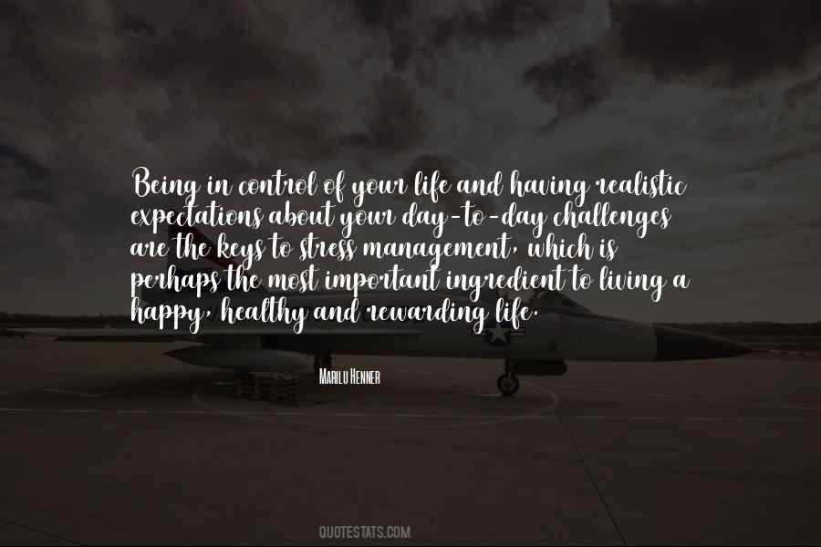 Being In Control Of Your Life Quotes #688974