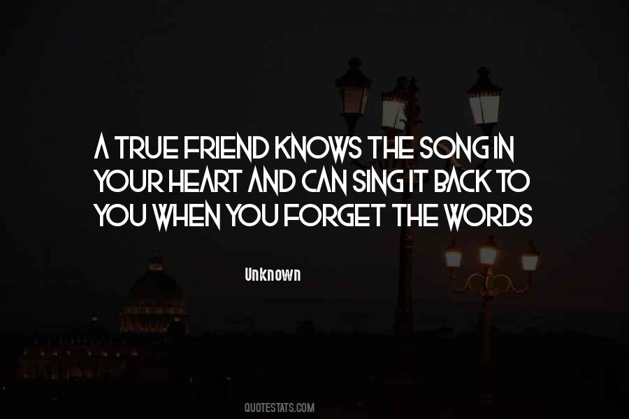 Forget Me Not Friendship Quotes #1153080