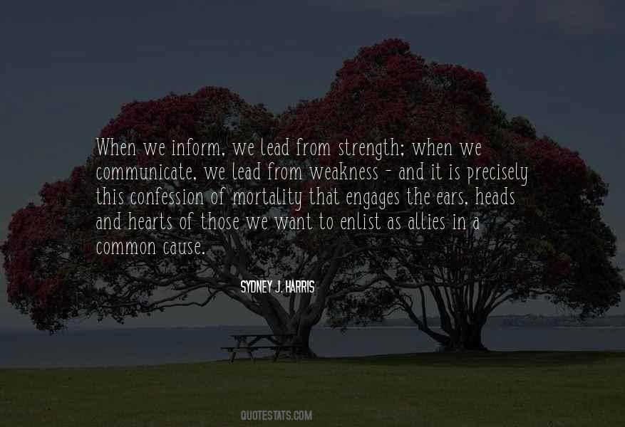 Weakness To Strength Quotes #1431976