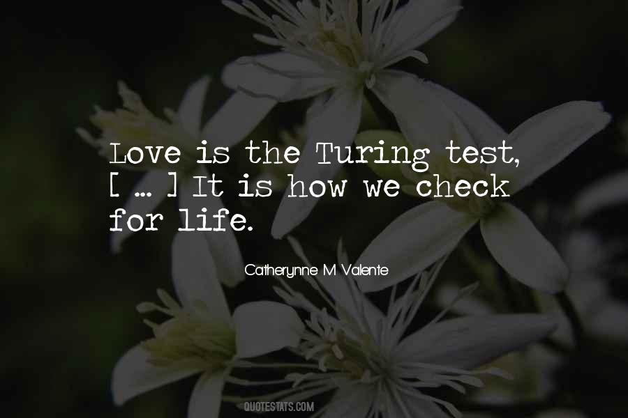 The Test Of My Life Quotes #185564