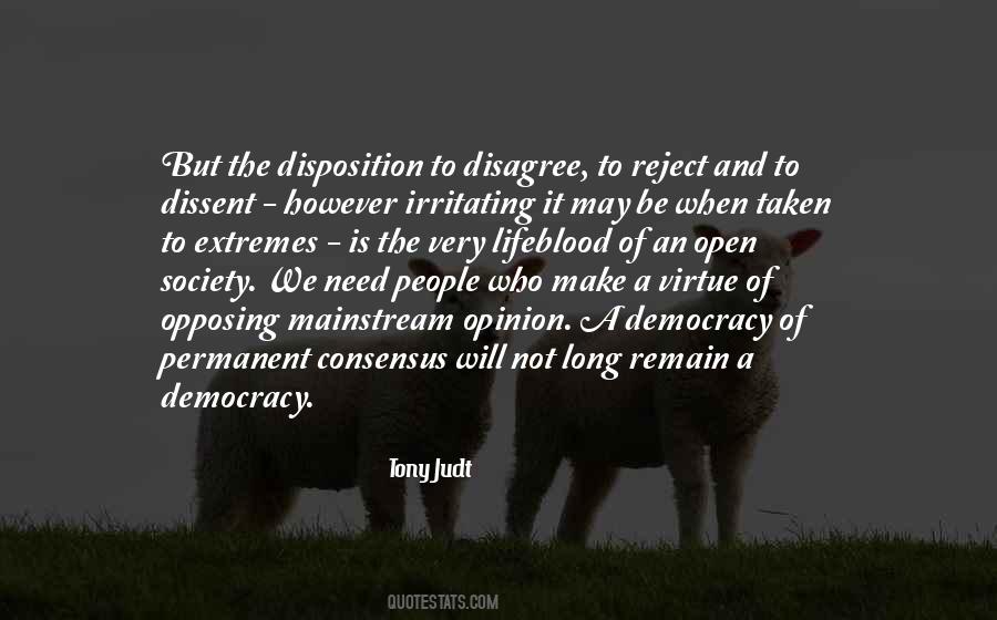 Society Opinion Quotes #1119382