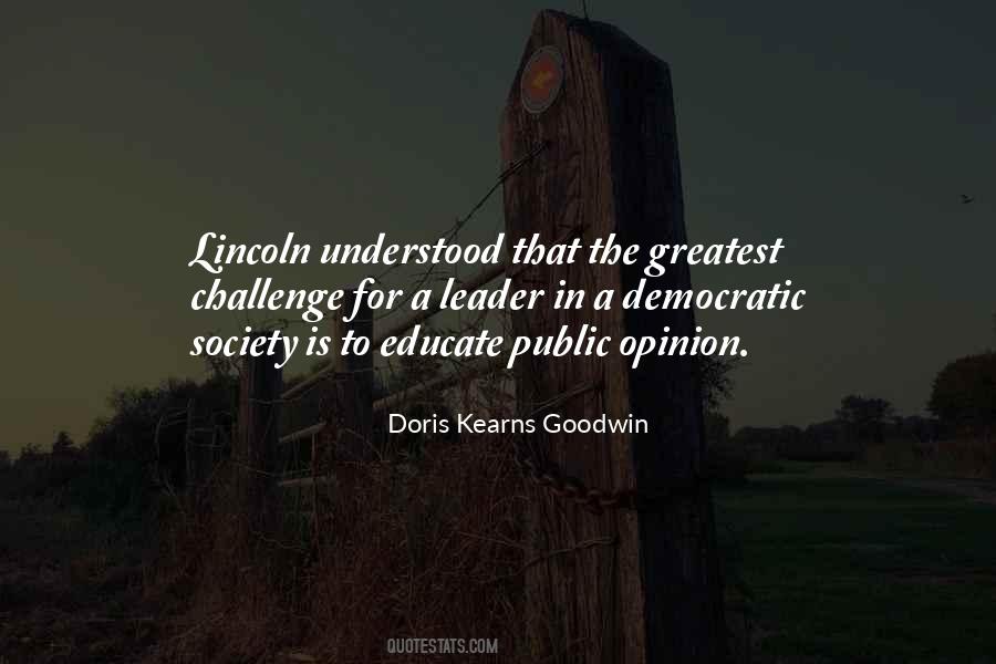 Society Opinion Quotes #1363146