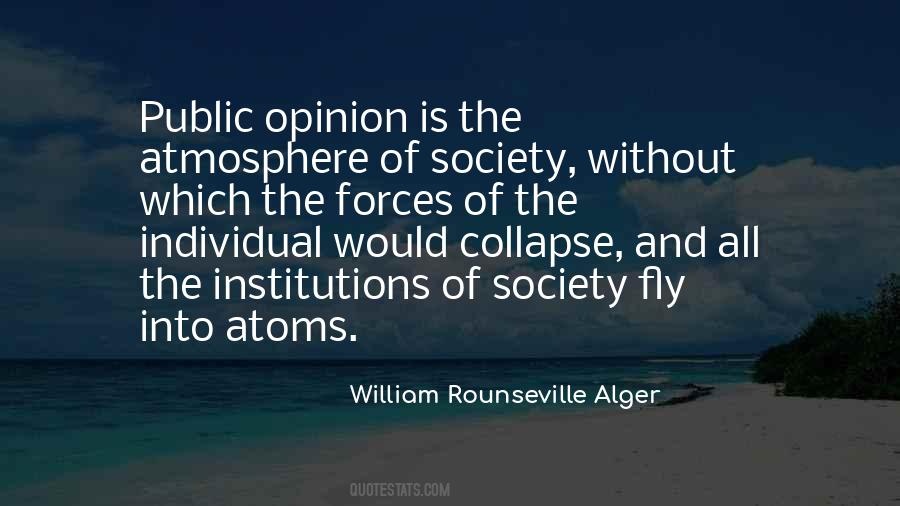 Society Opinion Quotes #1450048