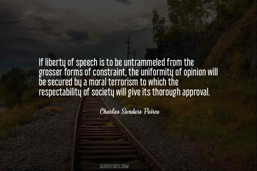 Society Opinion Quotes #1475450
