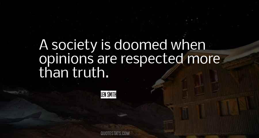 Society Opinion Quotes #1688164
