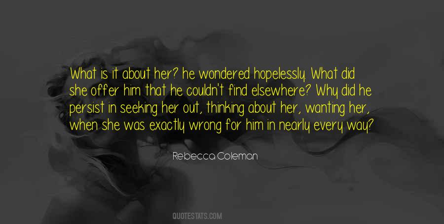 Why Him Quotes #400457