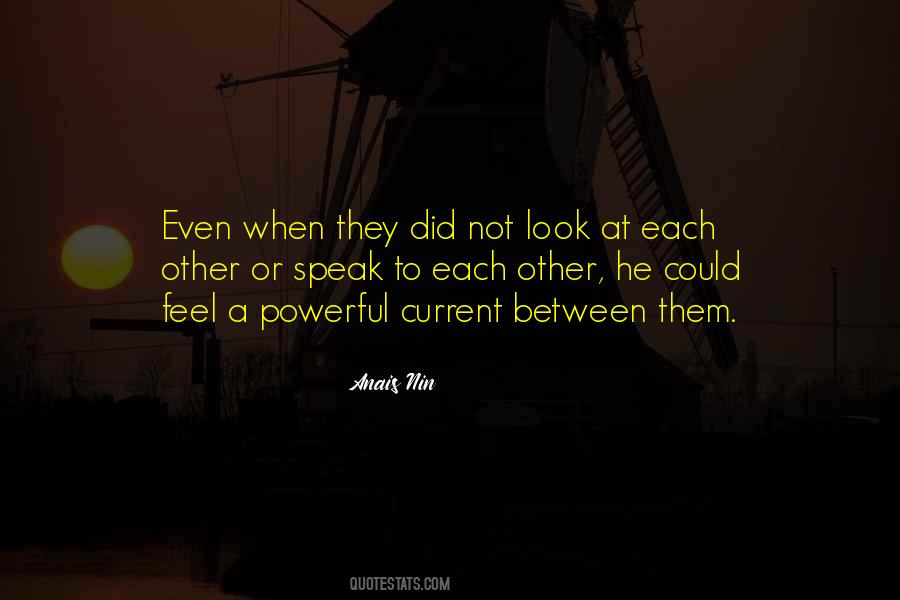 Powerful Look Quotes #1035813
