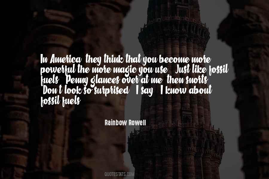 Powerful Look Quotes #109766