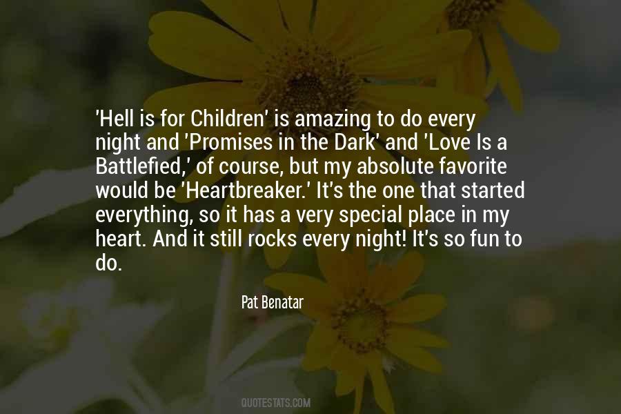 Night Is Special Quotes #1124073