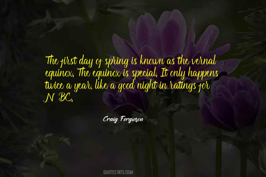 Night Is Special Quotes #781328