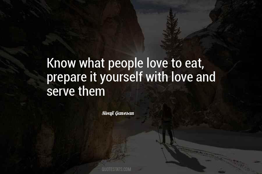 Eat Love Quotes #943187