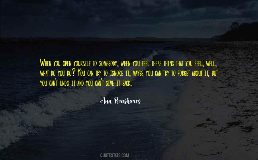 Forget You Love Quotes #408616
