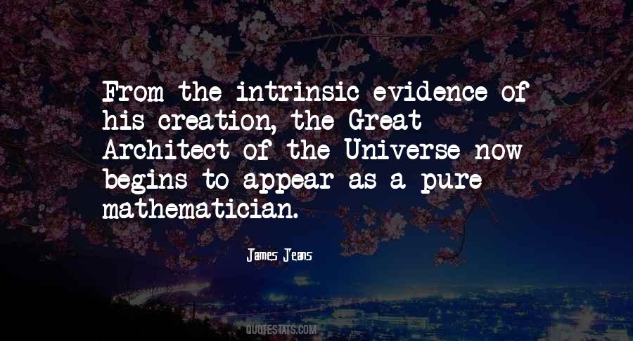 Great Architect Of The Universe Quotes #1792434