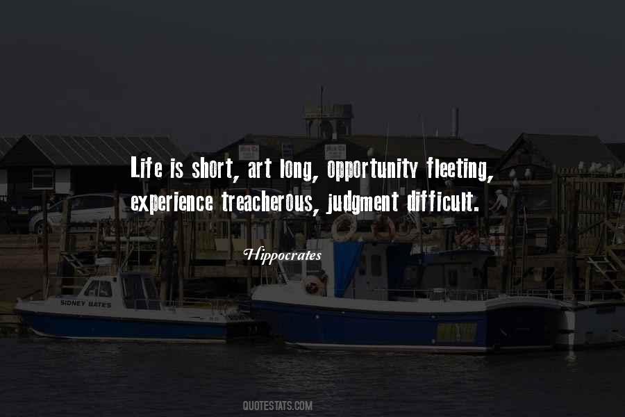 Short Opportunity Quotes #770940