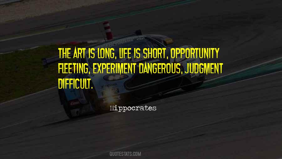 Short Opportunity Quotes #911499