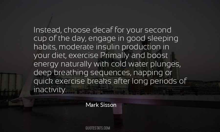 Exercise And Food Quotes #150921