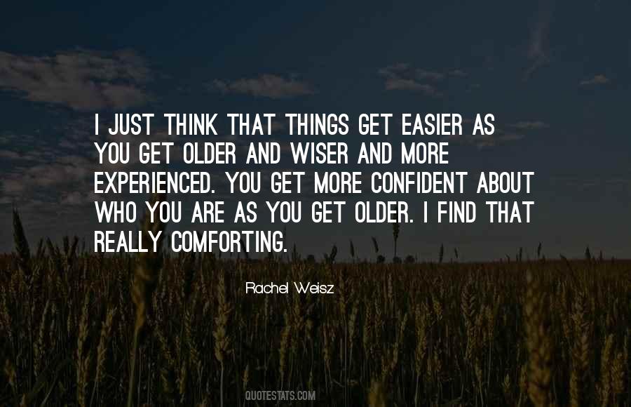 I Am Wiser Now Quotes #209020