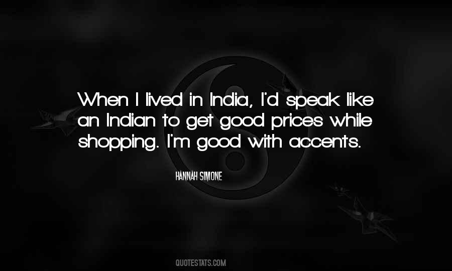 Good Indian Quotes #413864