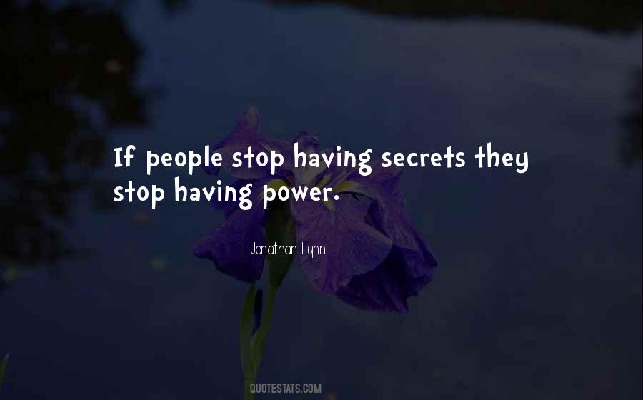 Having Power Quotes #1087806