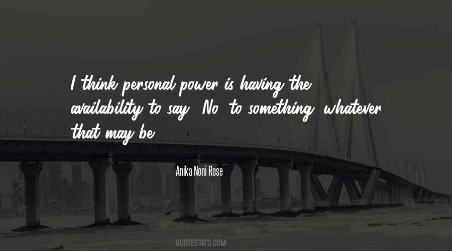 Having Power Quotes #1202316