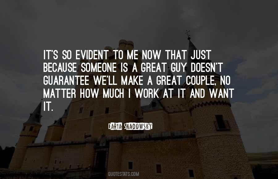 I Want To Matter To Someone Quotes #1529857