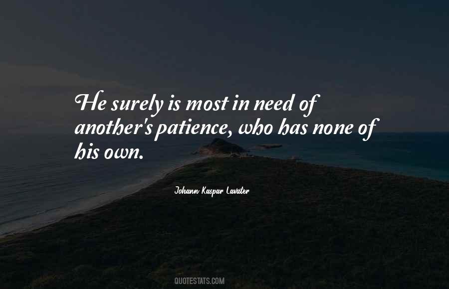Have Patience With Yourself Quotes #5211