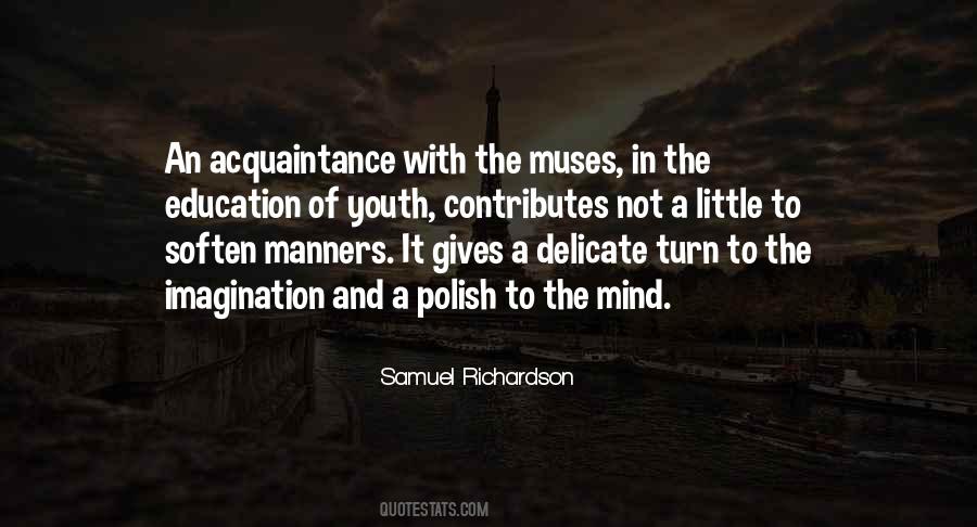 Education And Manners Quotes #404270