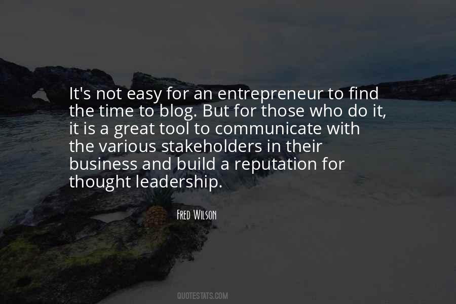 Quotes About An Entrepreneur #1715651