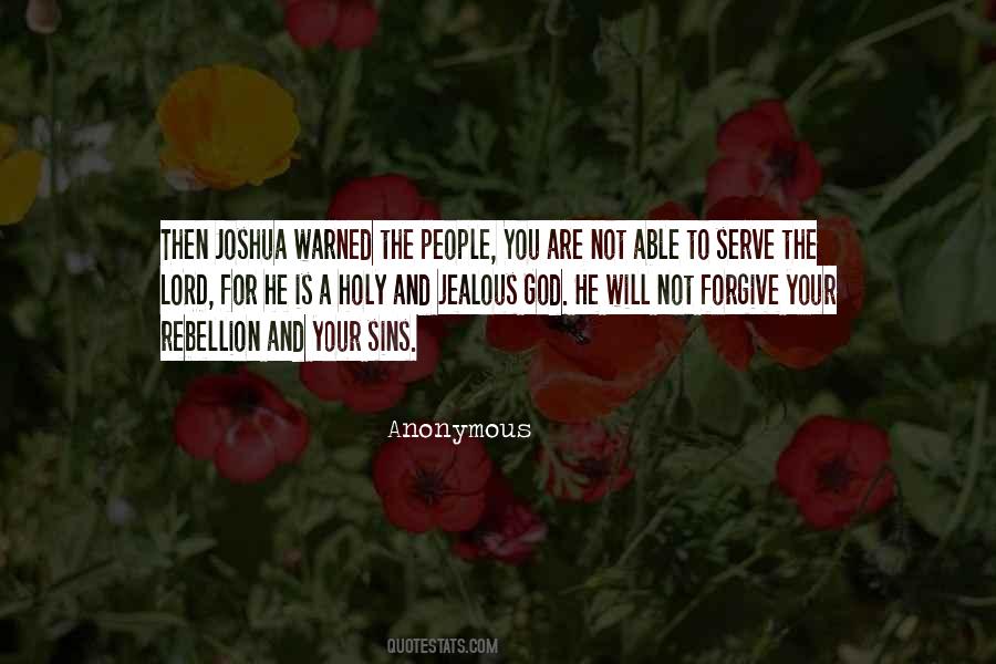 Forgive Our Sins Quotes #1252862