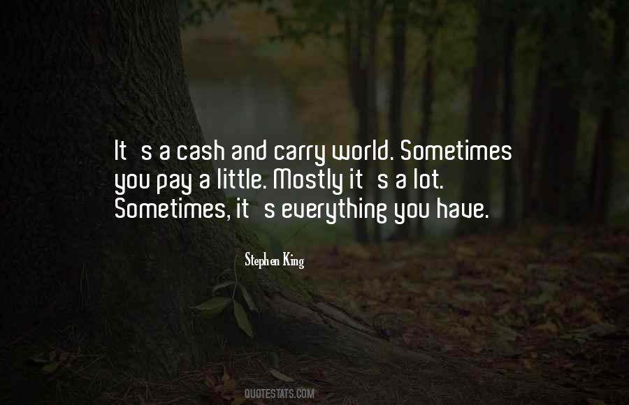 Pay Cash Quotes #1842167
