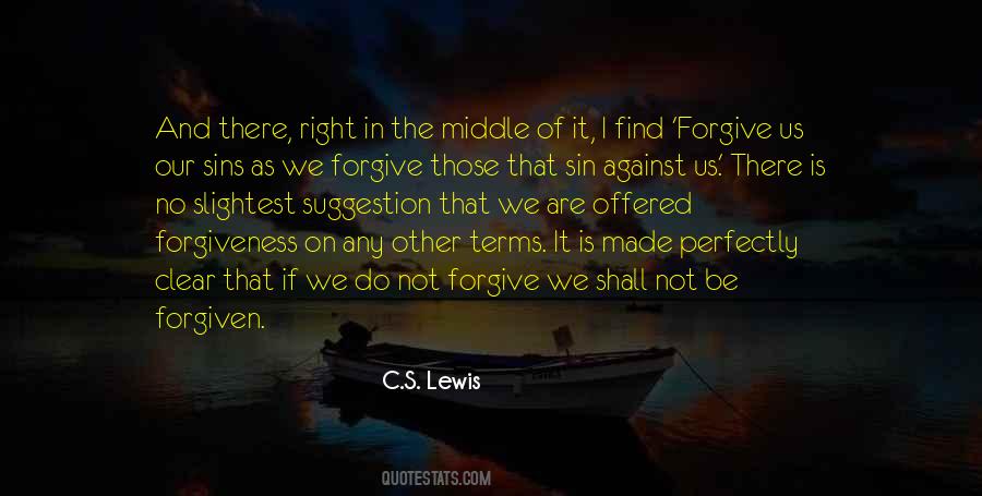 Forgive Sins Quotes #1591094