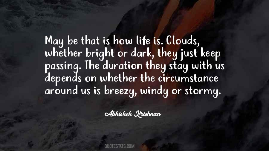 On The Clouds Quotes #275430