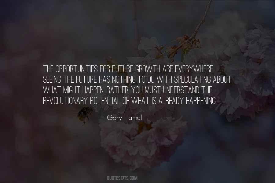 Growth Opportunities Quotes #1465195