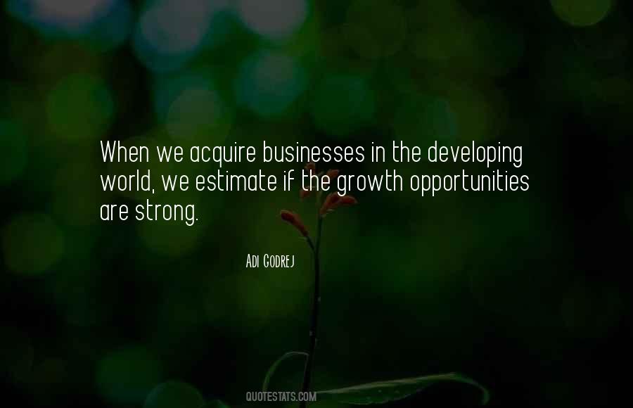 Growth Opportunities Quotes #811441