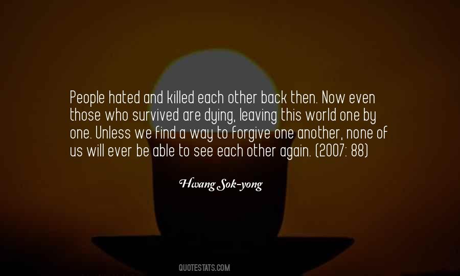 Forgive Those Quotes #410848